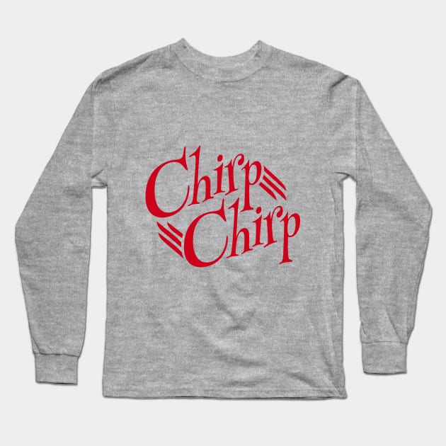 Ball State Chirp Chirp Long Sleeve T-Shirt by dottielamb